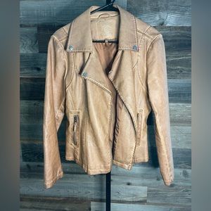 EUC Max Studio Faux Leather Jacket